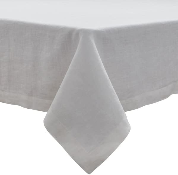 Sur La Table White Linen Tablecloth