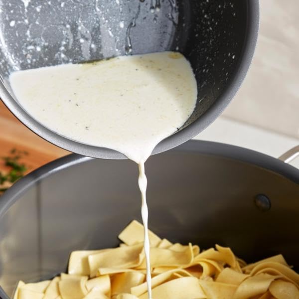 Sur La Table Classic Hard Anodized Ceramic Nonstick Saucepan , Aluminum