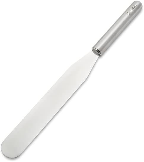 Sur La Table Straight Stainless Steel Icing Spatula, 8" , Silver