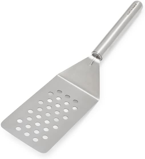 Sur La Table Stainless Steel Slotted Turner , Silver
