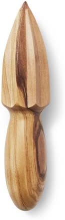 Sur La Table Olivewood Citrus Reamer , Tan