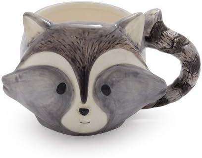 Sur La Table Raccoon Mug AD03384F-M-RA-B, 8 oz.