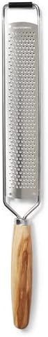 Sur La Table Olivewood Zester , Silver