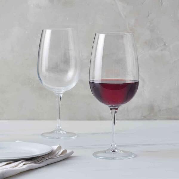 Sur La Table Bistro Red Wine Glasses, Set of 4 , Clear