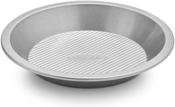 Sur La Table Platinum Pro Pie Dish, 9" , Silver