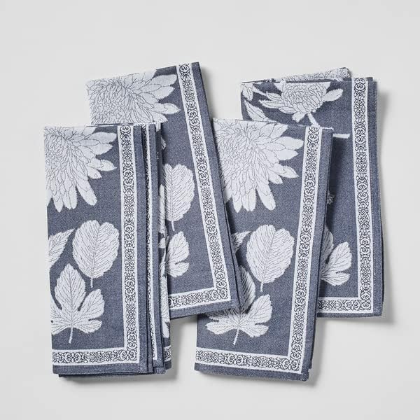 Sur la table Jacquard Floral Napkins, Set of 4 , Natural