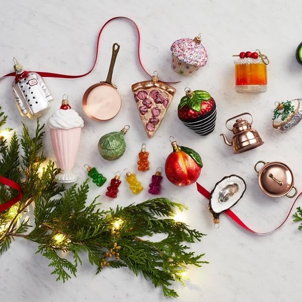 Sur La Table Half Shell Oyster Glass Ornament