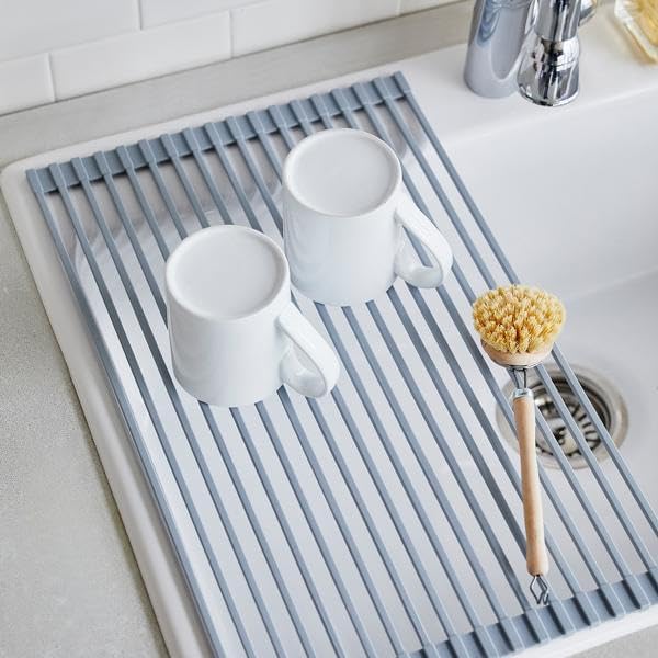 Sur La Table Over-the-Sink Drying Rack , Gray