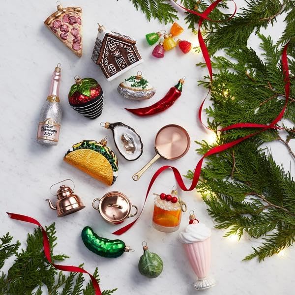 Sur La Table Pickle Glass Ornament
