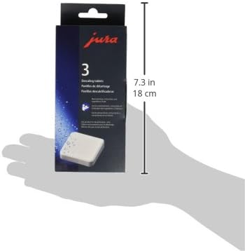 Jura 66281 DecalcifyingDescaling Tablets (9 tablets) 3 Count (Pack of 3)