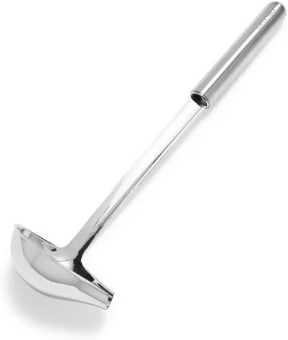 Sur La Table Stainless Steel Ladle with Pour Spout , Silver