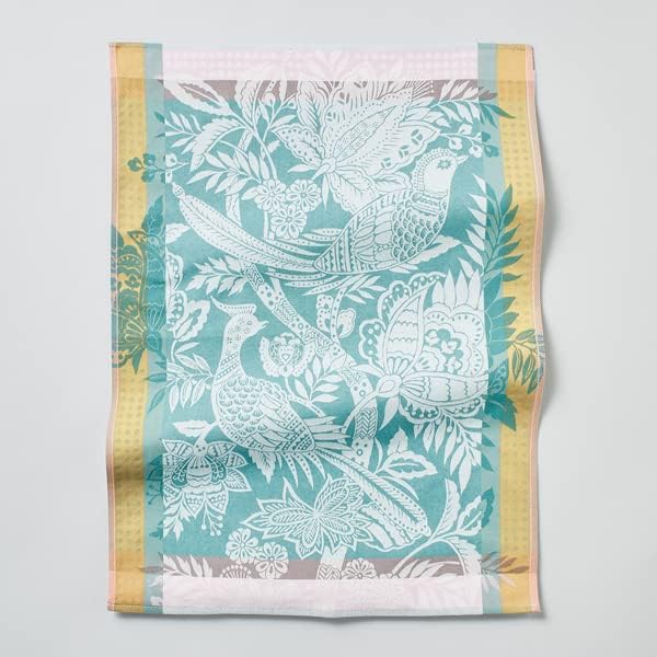 Sur La Table Bird of Paradise Kitchen Towel, Blue