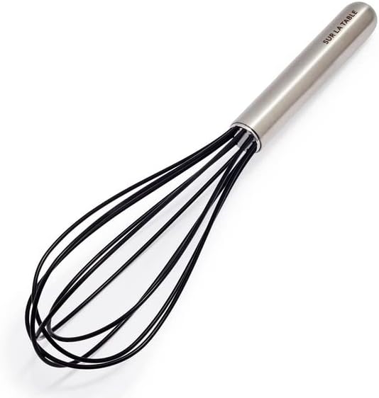 Sur La Table Silicone Whisk , Black
