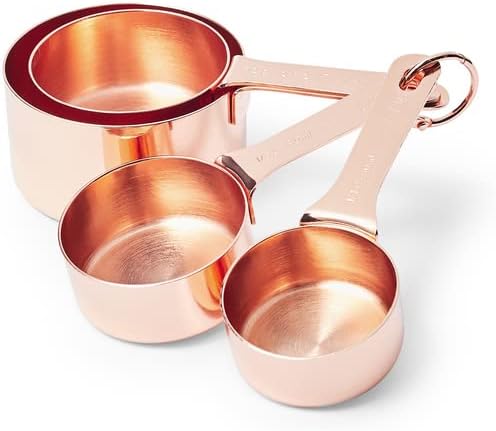 Sur La Table Measuring Cup, Set of 4 , Copper