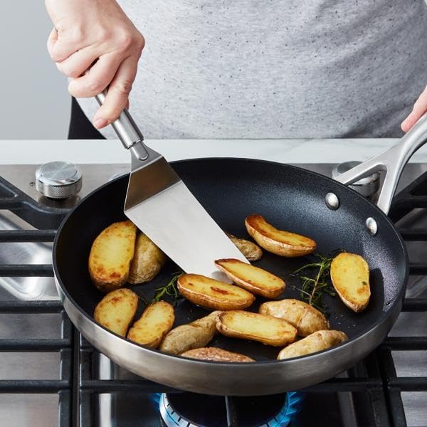 Sur La Table Stainless Steel Flexi Flip Turner , Silver