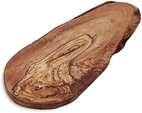 Sur La Table Italian Olivewood Slice Serving Board , Tan