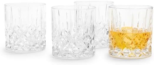 Sur La Table Jax Double Old Fashioned Glasses , Clear