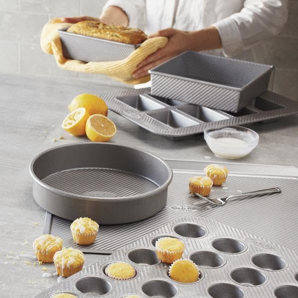 Sur La Table Platinum Pro Mini Muffin Pan , Silver