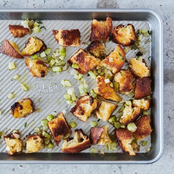 Sur La Table Platinum Pro Quarter Sheet Pan, 9" x 13" , Silver