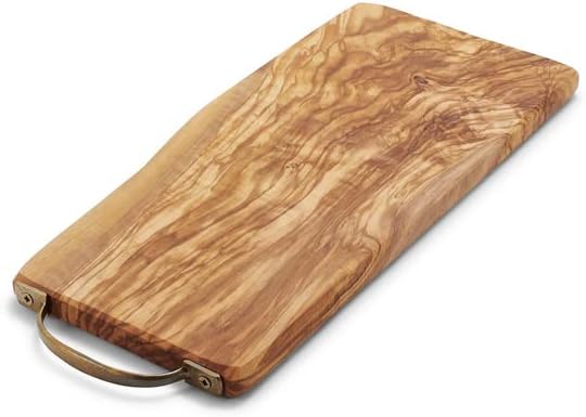 Sur La Table Italian Olivewood Cheese Paddle With Handle , Brown