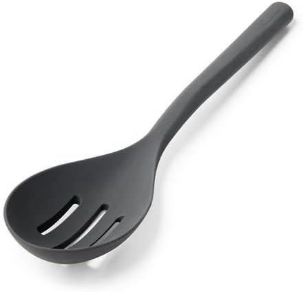 Sur La Table Slotted Silicone Spoon , Gray
