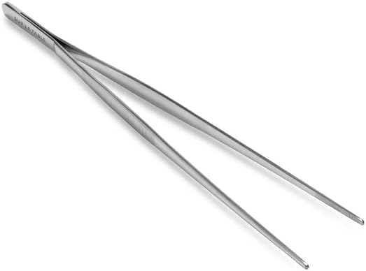 Sur La Table Plating Tongs , Silver