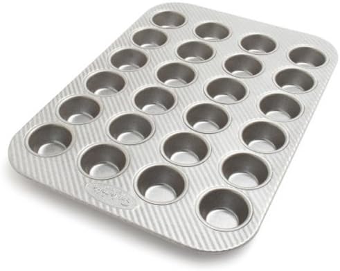 Sur La Table Platinum Pro Mini Muffin Pan , Silver