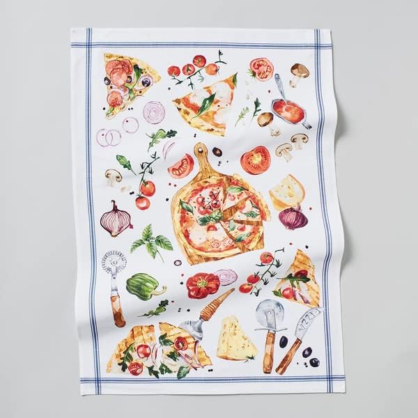 Sur La Table Pizza Kitchen Towel , Multi