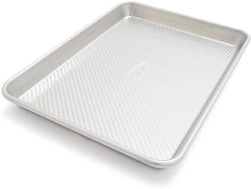 Sur La Table Platinum Pro Quarter Sheet Pan, 9" x 13" , Silver
