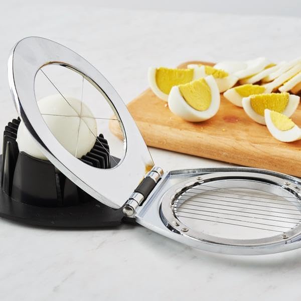 Sur La Table 4-in-1 Egg Slicer , Silver