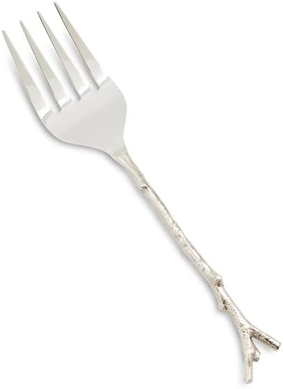 Sur La Table Twig Serving Fork , Silver