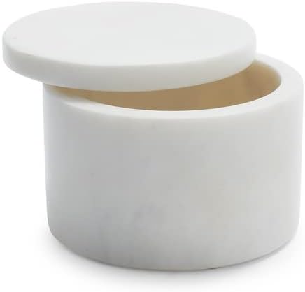 Sur La Table Marble Salt Keeper , White