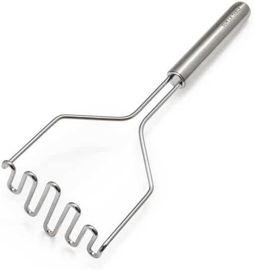 Sur La Table Stainless Steel Potato Masher , Silver